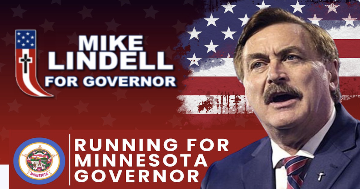Mike Lindell Launches Minnesota Governor Run as Walz Bows Out